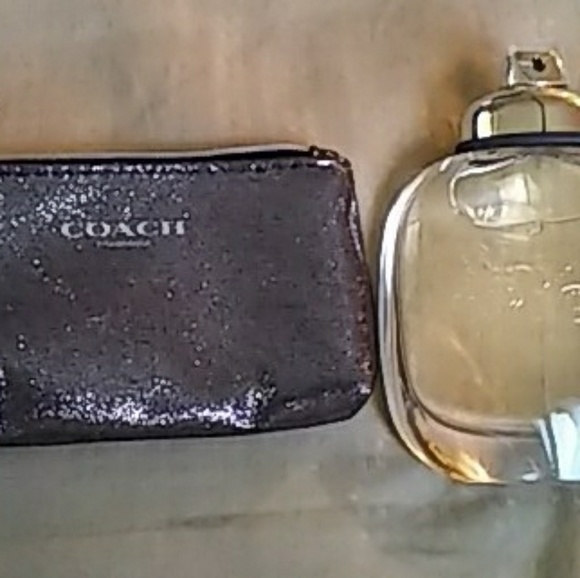 Small Coach change purse & Coach purfume - Picture 1 of 2